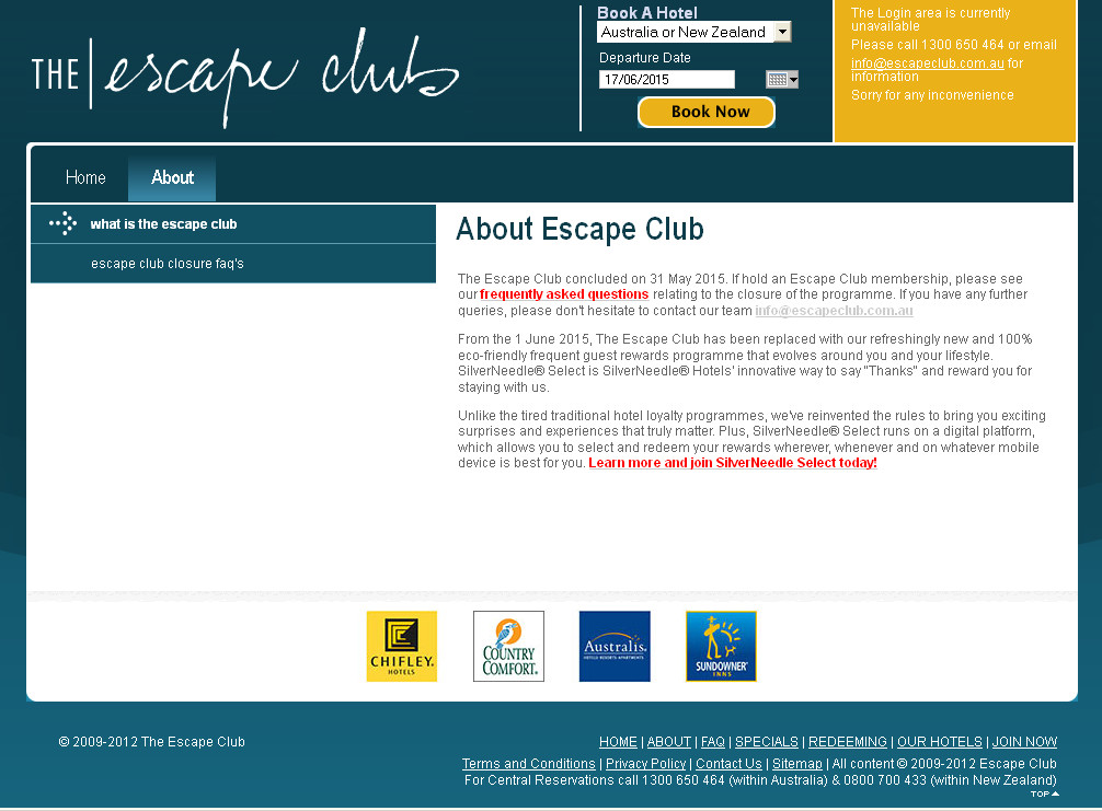 The Escape Club Boss Digital